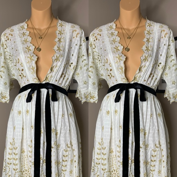 LoveShackFancy Augusta Dress x Free People - Picture 10 of 12